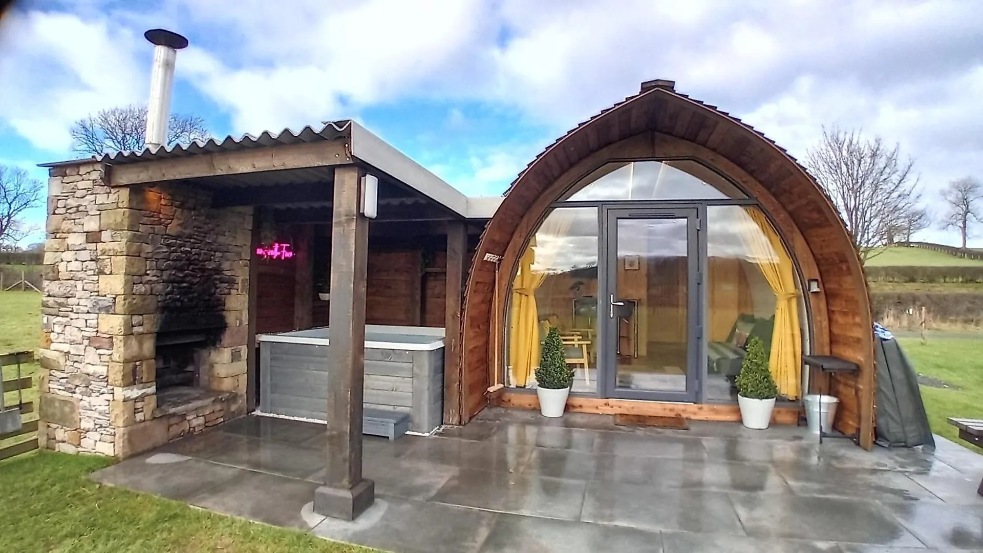 بيت للعطل Sandwath Farm By Wigwam Holidays *
