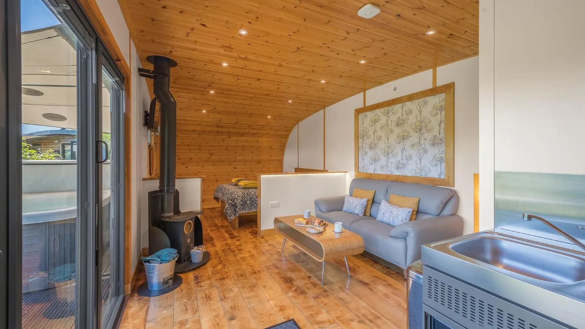 Ingleborough Luxury Pod With Hot Tub At Fell View Park Apartament Kirkby Lonsdale