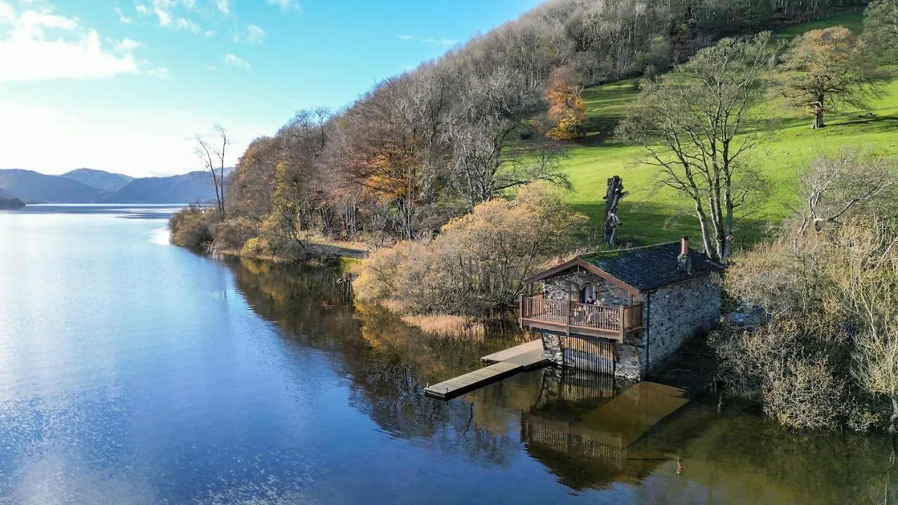 Duke Of Portland Boathouse On The Shore Of Ullswater Ideal For A Romantic Break * Pooley Bridge