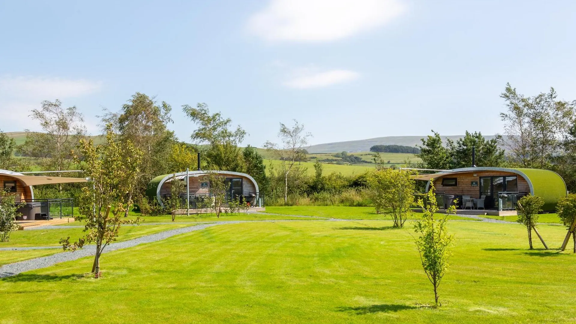 Apartman Spring Wood Luxury Pod With Hot Tub At Fell View Park Kirkby Lonsdale