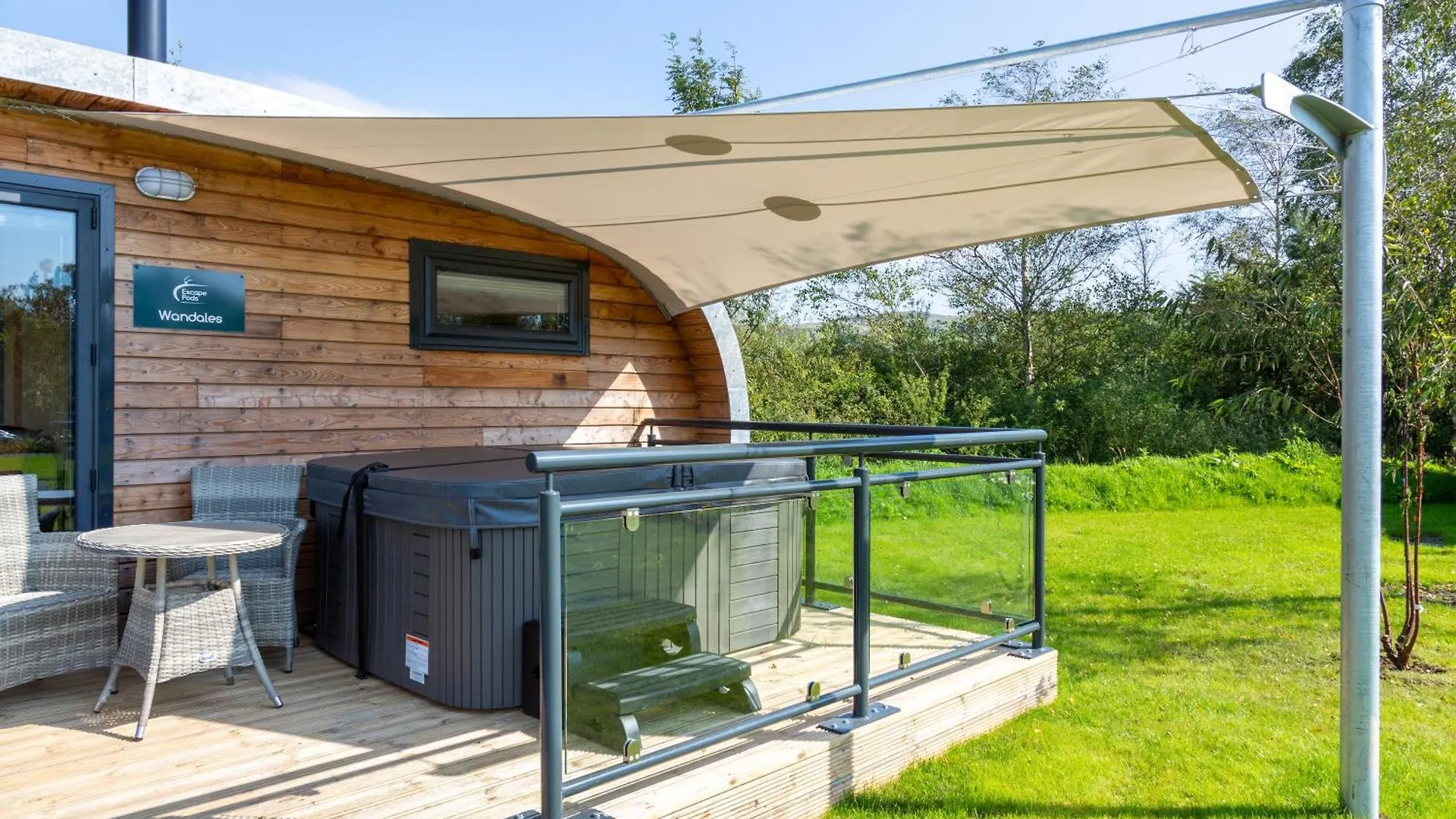Apartment Wandales Luxury Pod With Hot Tub At Fell View Park Kirkby Lonsdale *