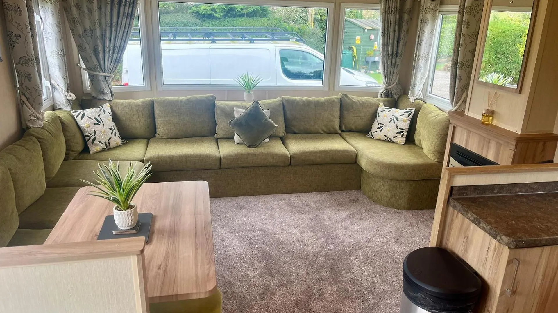 Camping Cosy Blencathra Static Caravan Sited At Natland