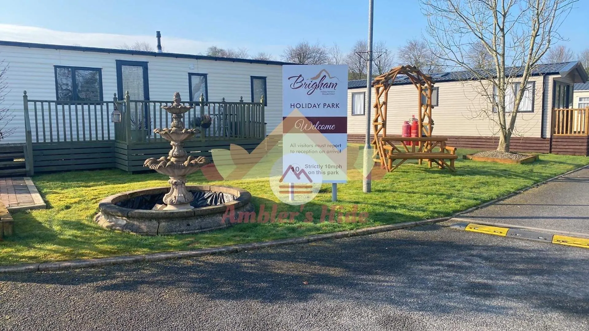 Holiday park Ambler's Hide, Brigham, Cockermouth, Cumbria