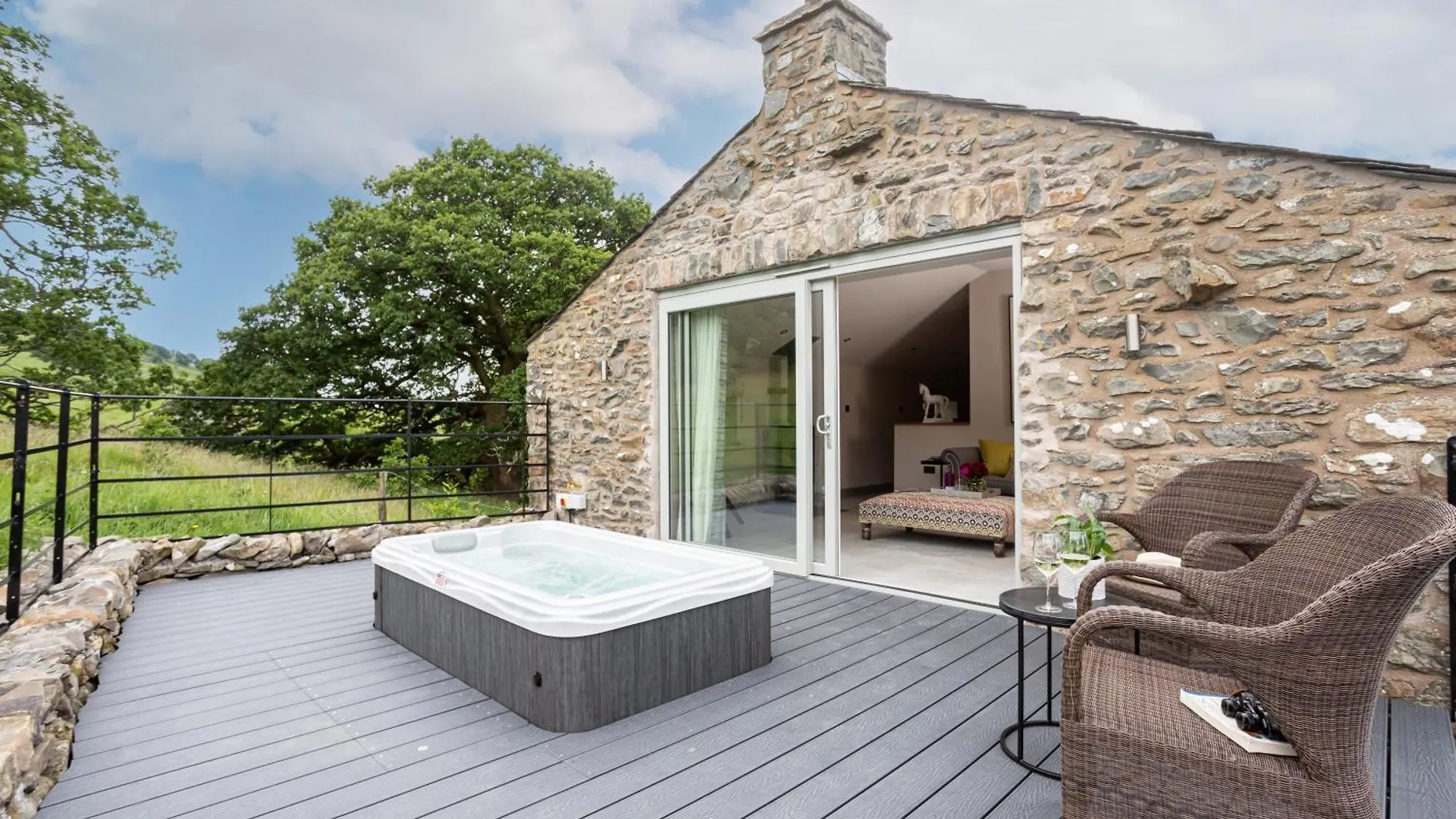 The Dog House With Hot Tub