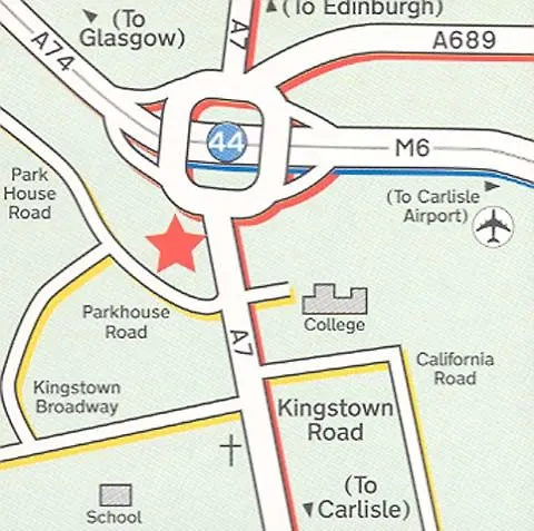 Premier Carlisle - M6 Junction 44 Hotell