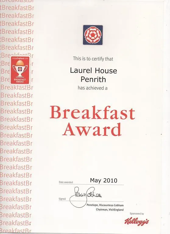 Bed & Breakfast Laurel House Penrith
